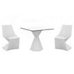 High end Vertex Square Table by Vondom Casa Design