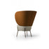 High end Wam 1571 Bergère Lounge Chair by Bross Italy Casa Design