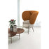High end Wam 1571 Bergère Lounge Chair by Bross Italy Casa Design