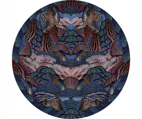 Calligraphy Bird Rug Moooi