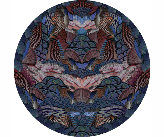Calligraphy Bird Rug Moooi