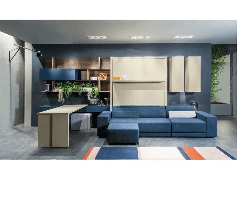 Oslo Sectional Wall Bed Clei 