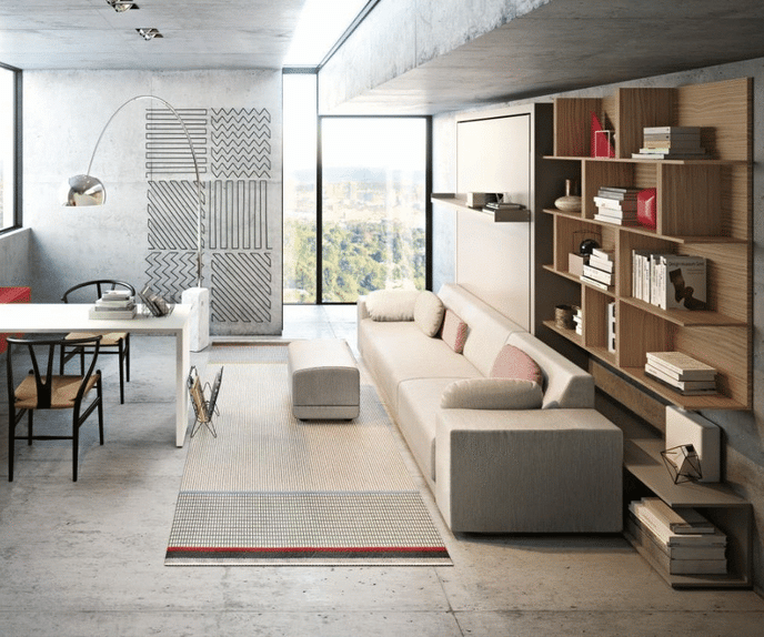 Oslo Sectional Wall Bed Clei 