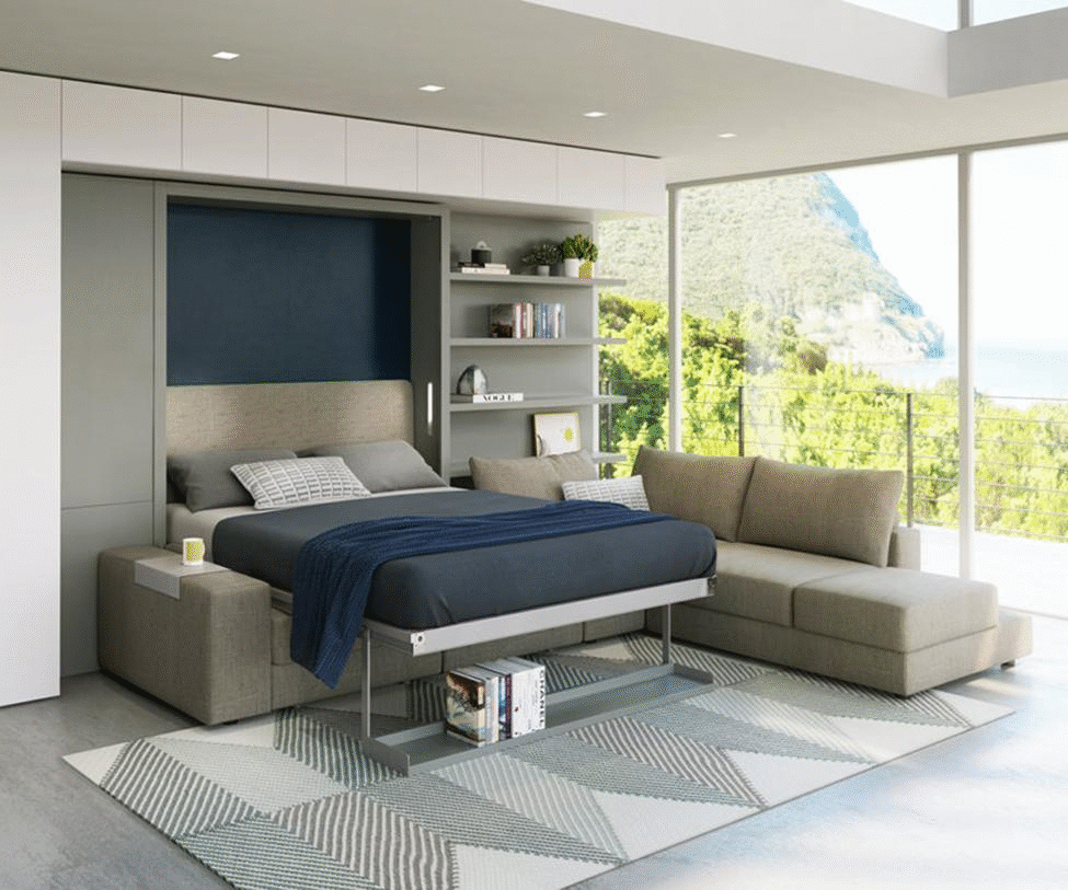 Tango Wall Bed With Sectional