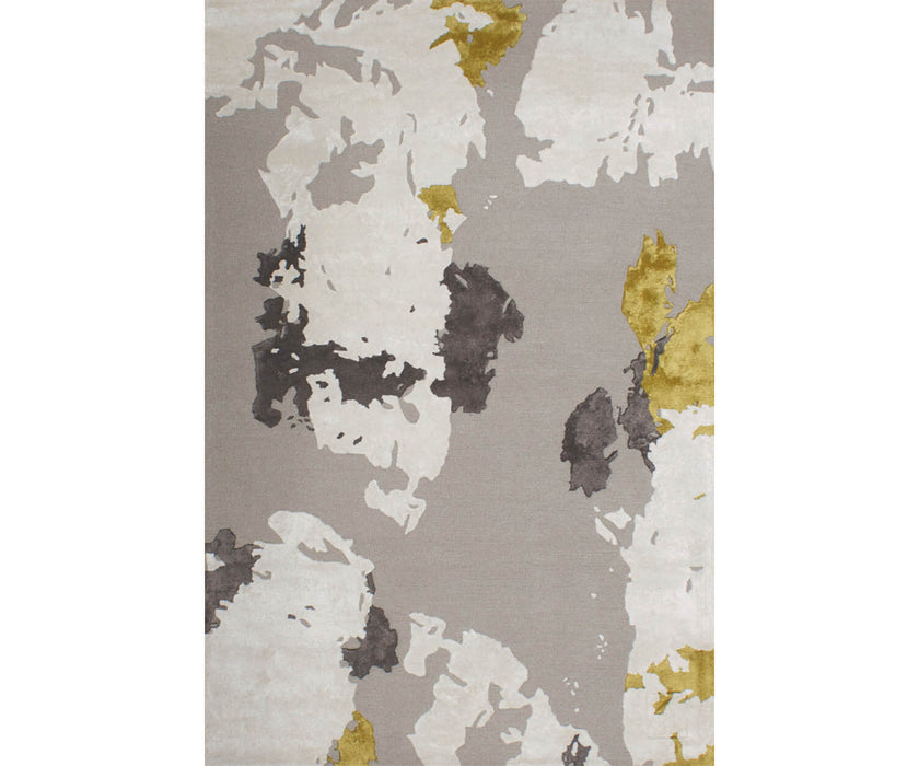 High end World Rectangular Rug by Serge Lesage Casa Design