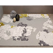 High end World Rectangular Rug by Serge Lesage Casa Design