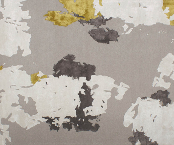 High end World Rectangular Rug by Serge Lesage Casa Design