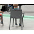 High end LP padded Dining Armchair by Kristalia Casa Design