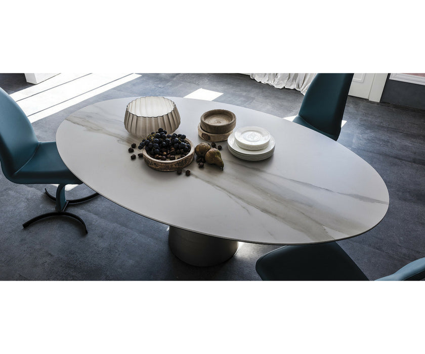High end Yoda Keramik Dining Table by Cattelan Italia Casa Design
