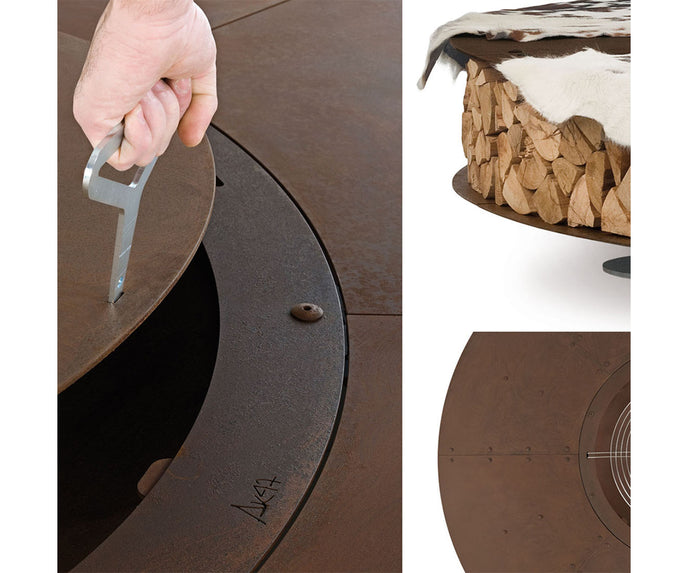 High end Zero Fire Pit by AK47 Design Casa Design