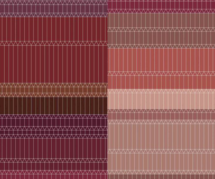 Zigzag Red Broadloom Moooi