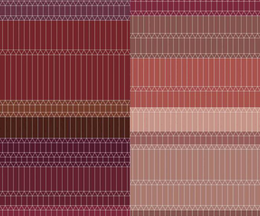 Zigzag Red Broadloom Moooi