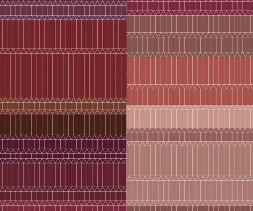Zigzag Red Broadloom Moooi