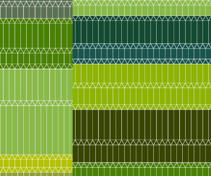 Zigzag Green Broadloom Moooi
