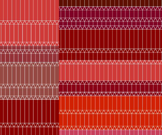 Zigzag Red Broadloom Moooi