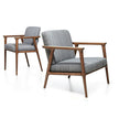 Moooi Zio Lounge Armchair Oak Frame