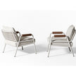 Zoe Outdoor Wood Armchair Meridiani