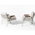 Zoe Outdoor Wood Armchair Meridiani