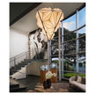 Zooid Diamond Pendant Light Aqua Creations