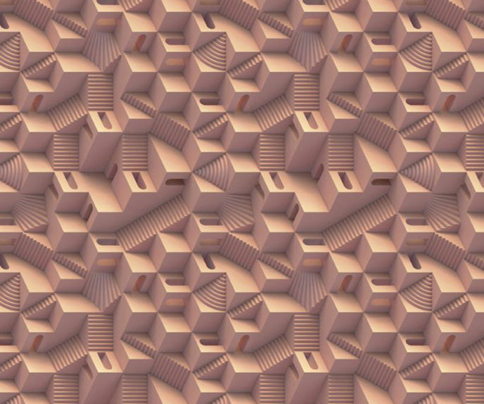 Maze Miami Rectangle Rug Moooi