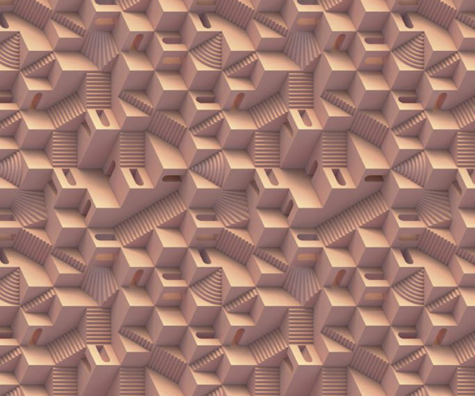 Maze Miami Rectangle Rug Moooi