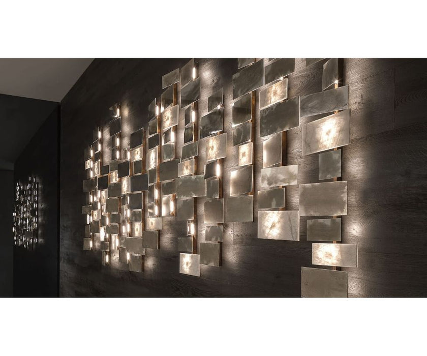 High End Abaco Wall Light by Henge Casa Design Group