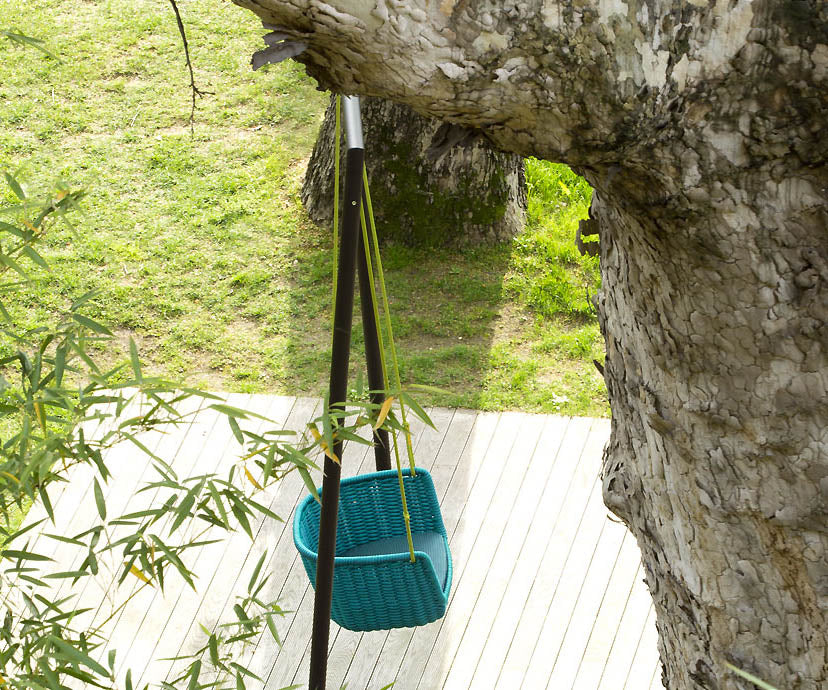 High-End Swing Adagio Outdoor Suspended Seat by Paola Lenti Casa Design Group