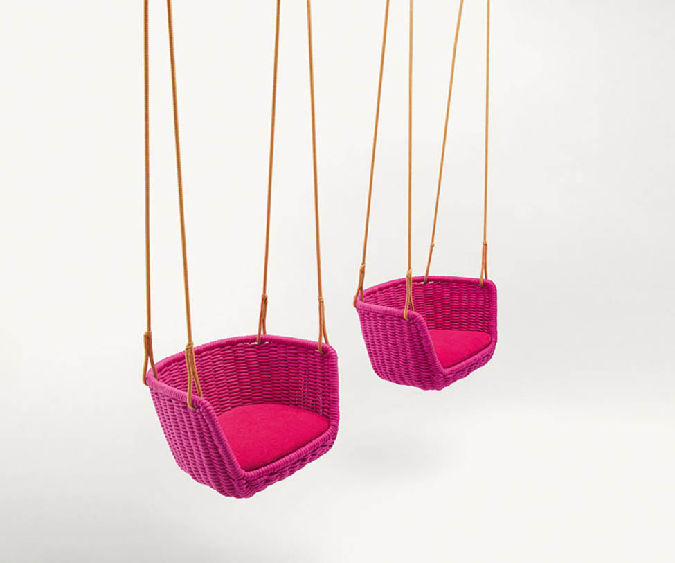 High-End Swing Adagio Outdoor Suspended Seat by Paola Lenti Casa Design Group