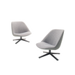 Contemporary and Functional Adele Swiveling Lounge Chair by Paola Lenti Casa Design Group