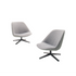 Contemporary and Functional Adele Swiveling Lounge Chair by Paola Lenti Casa Design Group
