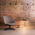 Contemporary and Functional Adele Swiveling Lounge Chair by Paola Lenti Casa Design Group