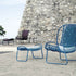 Kenneth Cobonpue Adesso Ottoman Sky Blue