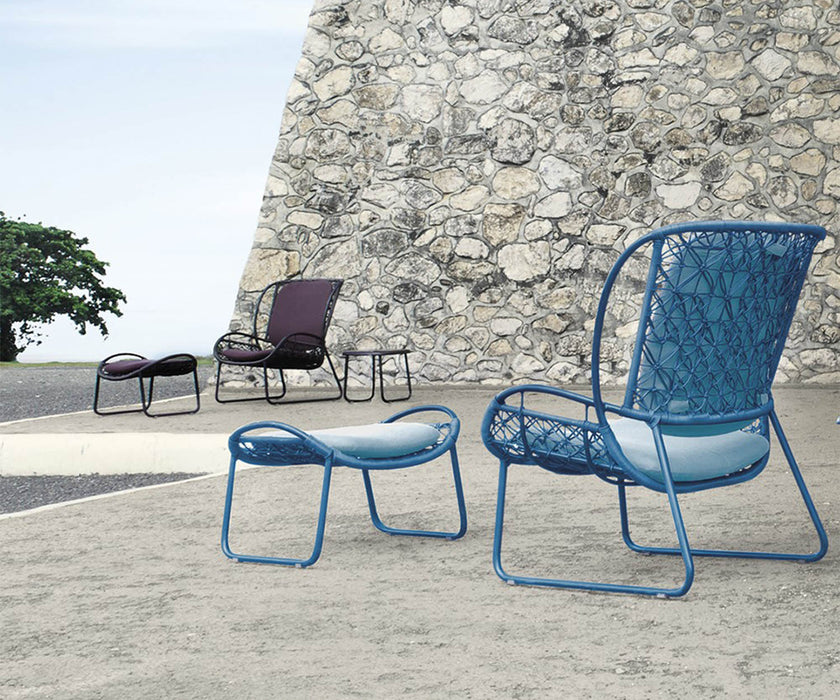 Kenneth Cobonpue Adesso Ottoman Sky Blue