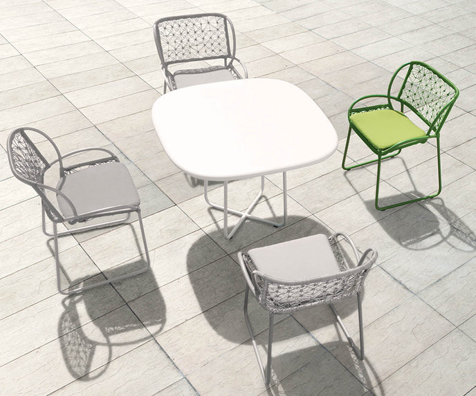 Kenneth Cobonpue Adeso Dining Table Outdoors