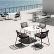 Kenneth Cobonpue Adeso Dining Table Black and White