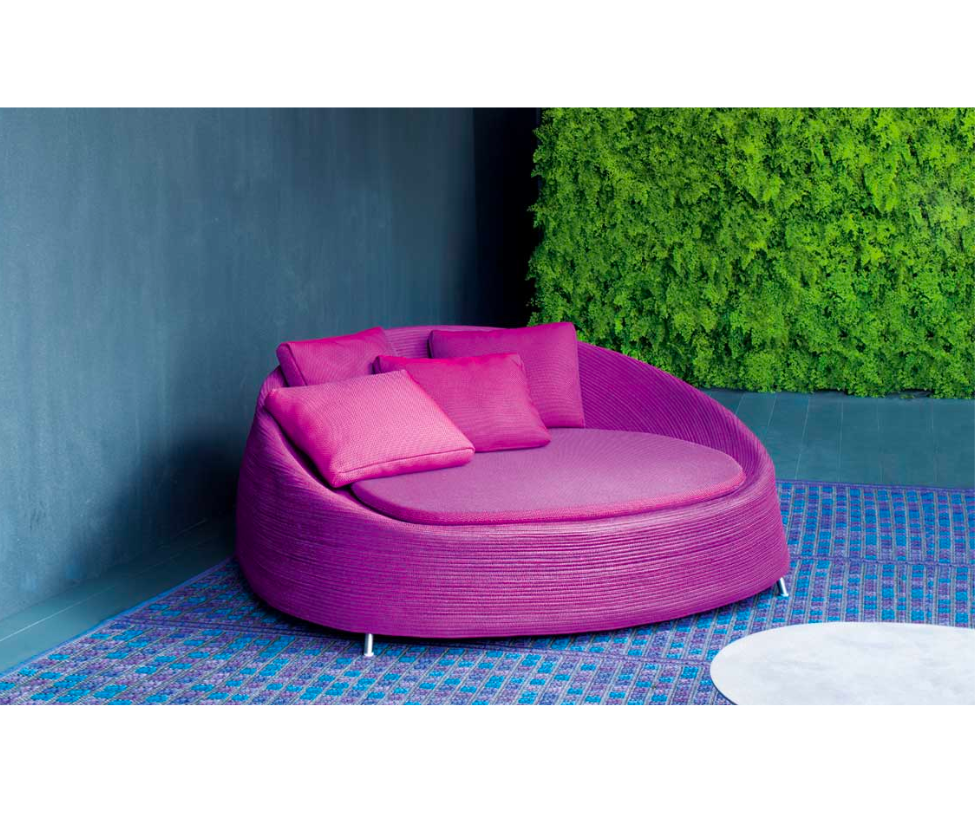 Stylish and Comfortable Afra Outdoor Lounge Chair by Paola Lenti Casa Design Group