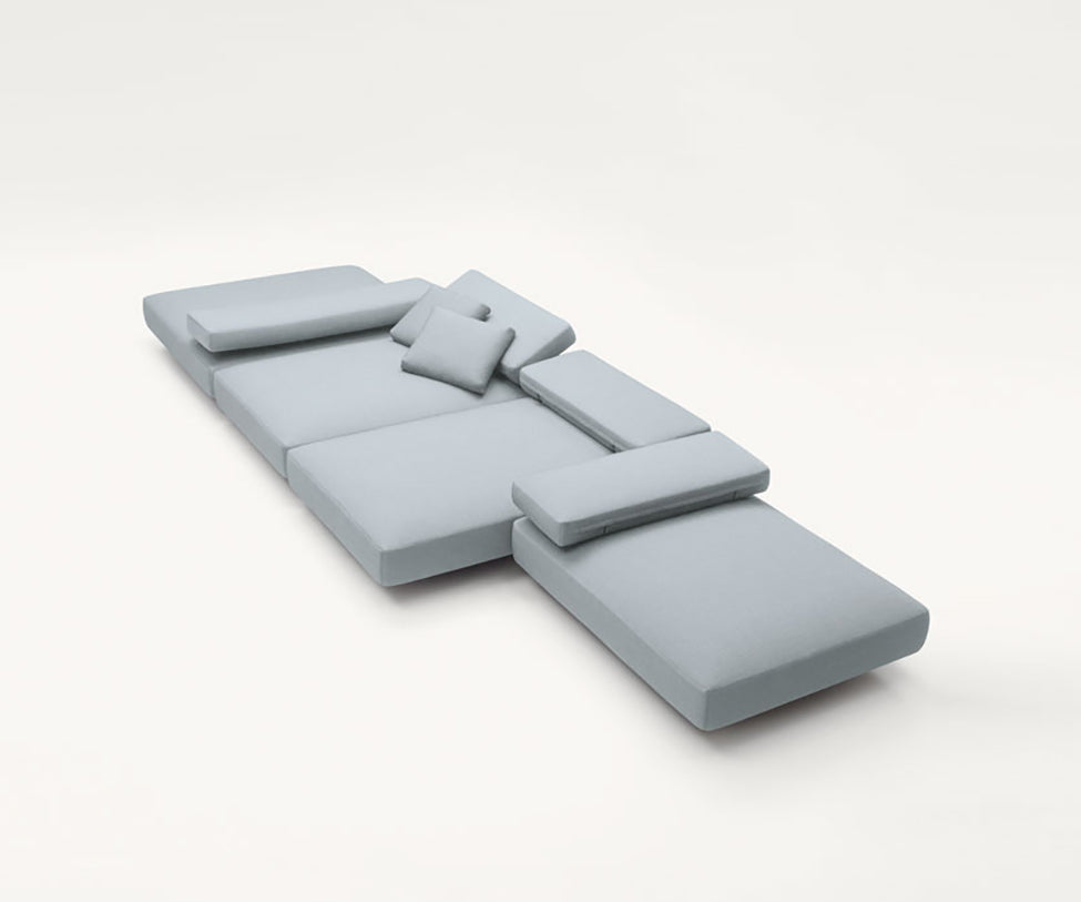 Contemporary Modula Agio Sofa by Paola Lenti Casa Design Group