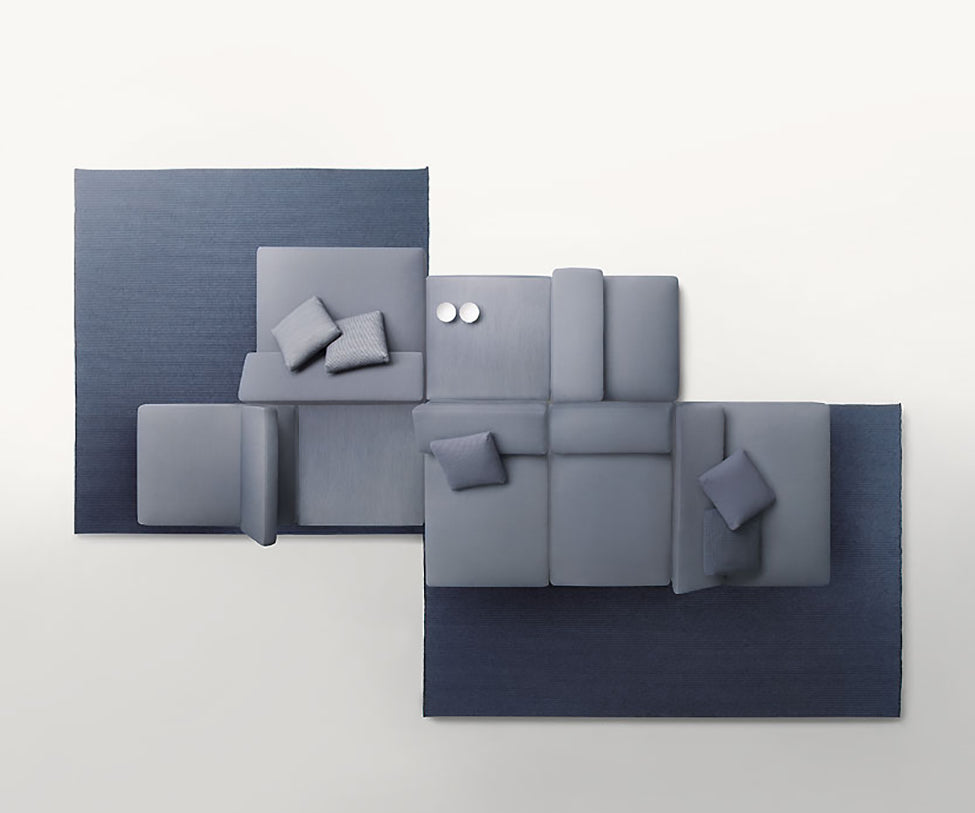 Contemporary Modula Agio Sofa by Paola Lenti Casa Design Group