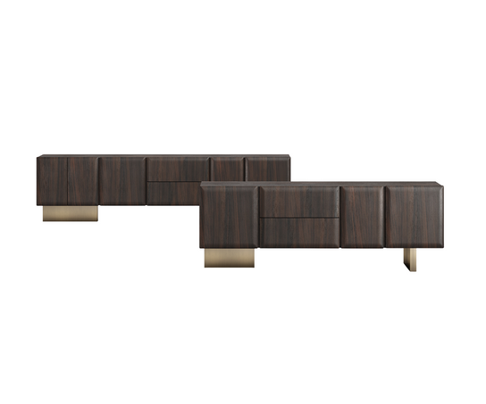 Luxury Aiko Sideboard by Emmemobili with refined wood detailing – Casa Design Group