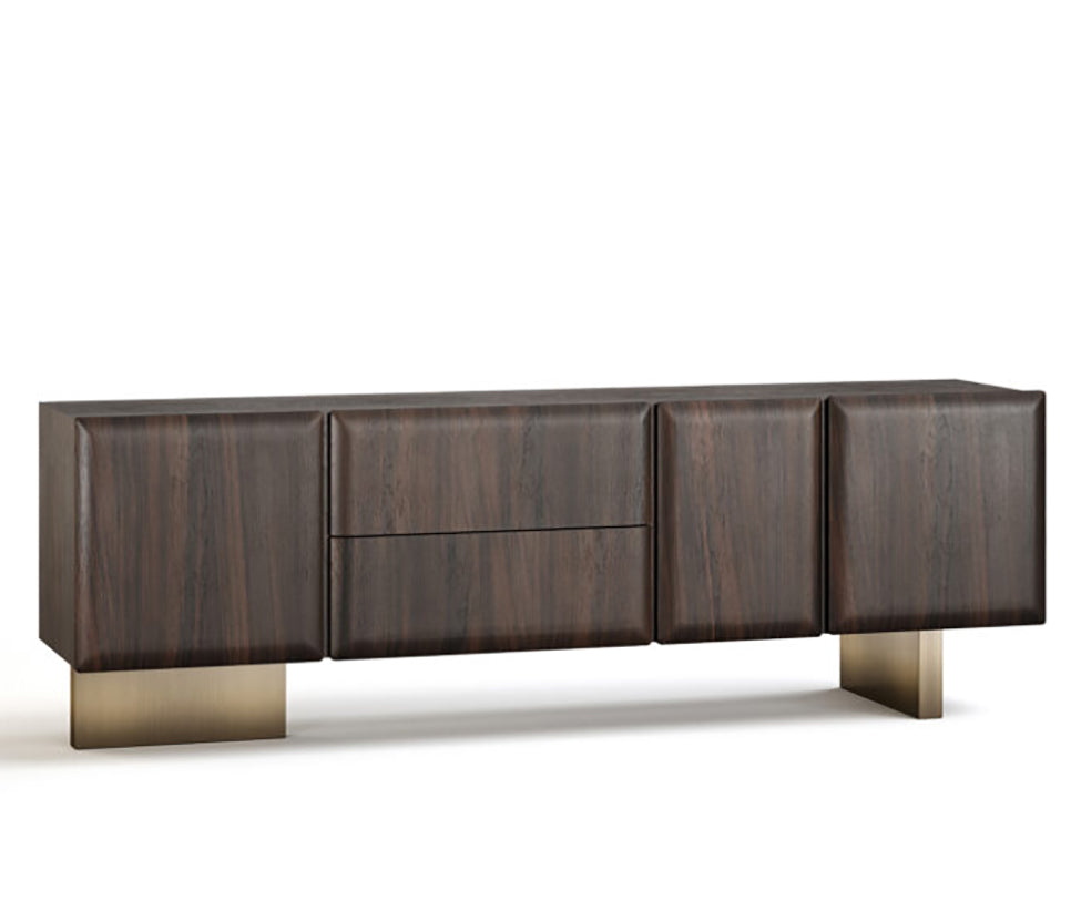 Luxury Aiko Sideboard by Emmemobili with refined wood detailing – Casa Design Group
