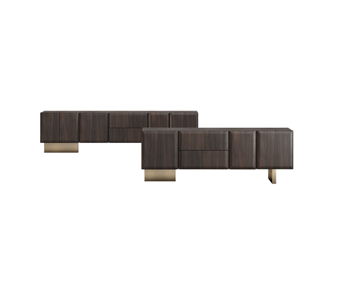 Luxury Aiko Sideboard by Emmemobili with refined wood detailing – Casa Design Group