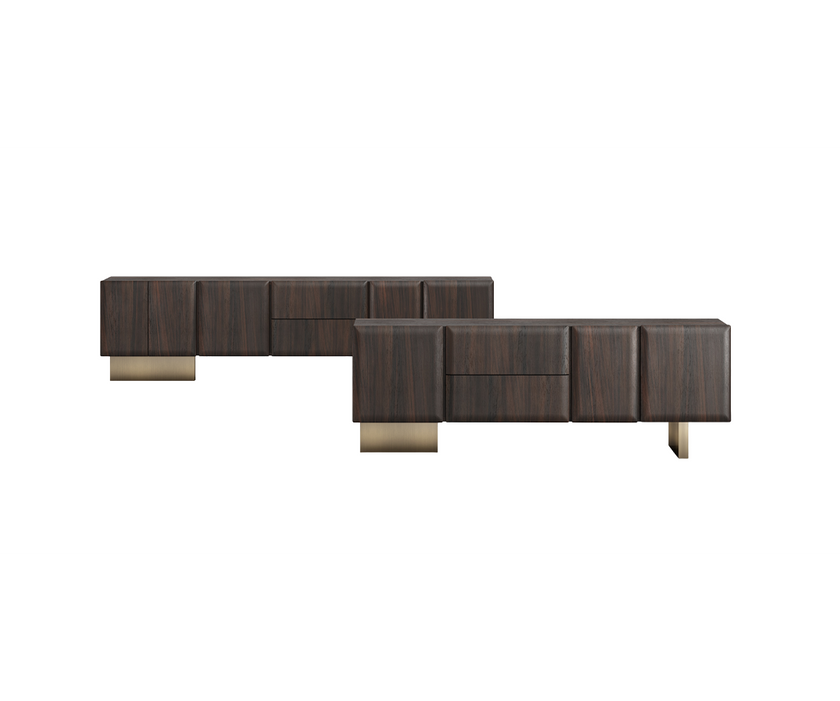 Luxury Aiko Sideboard by Emmemobili with refined wood detailing – Casa Design Group