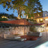 Luxury Ala Outdoor Sunshade by Paola Lent with Sliding or Fixed Shading Sail Casa Design Group