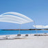 Luxury Ala Outdoor Sunshade by Paola Lent with Sliding or Fixed Shading Sail Casa Design Group