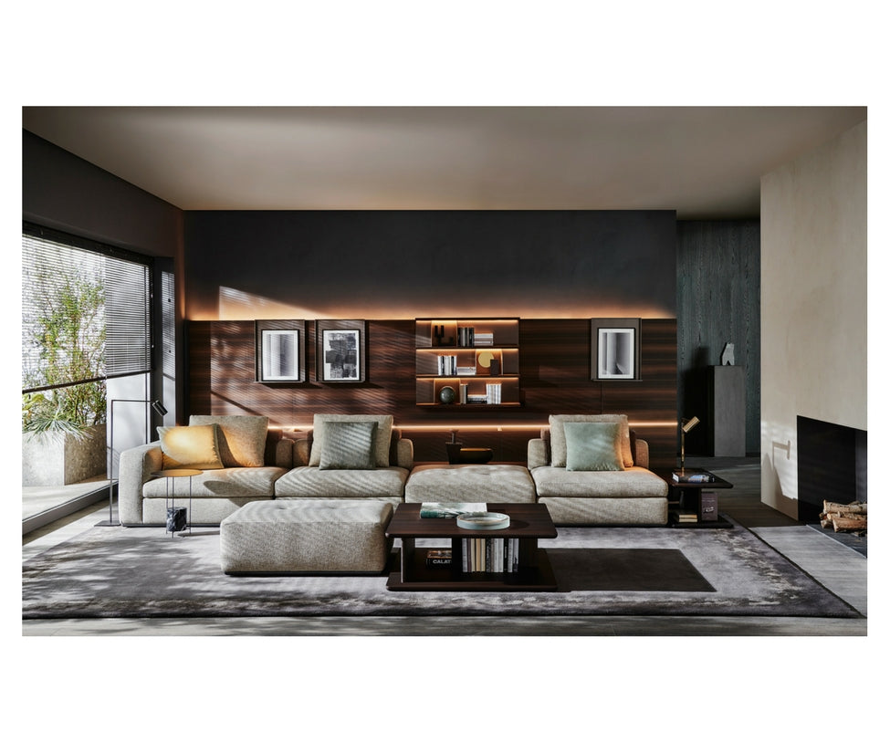 High End Albert Sofa Modular Brown by Molteni&amp;C Casa Design Group