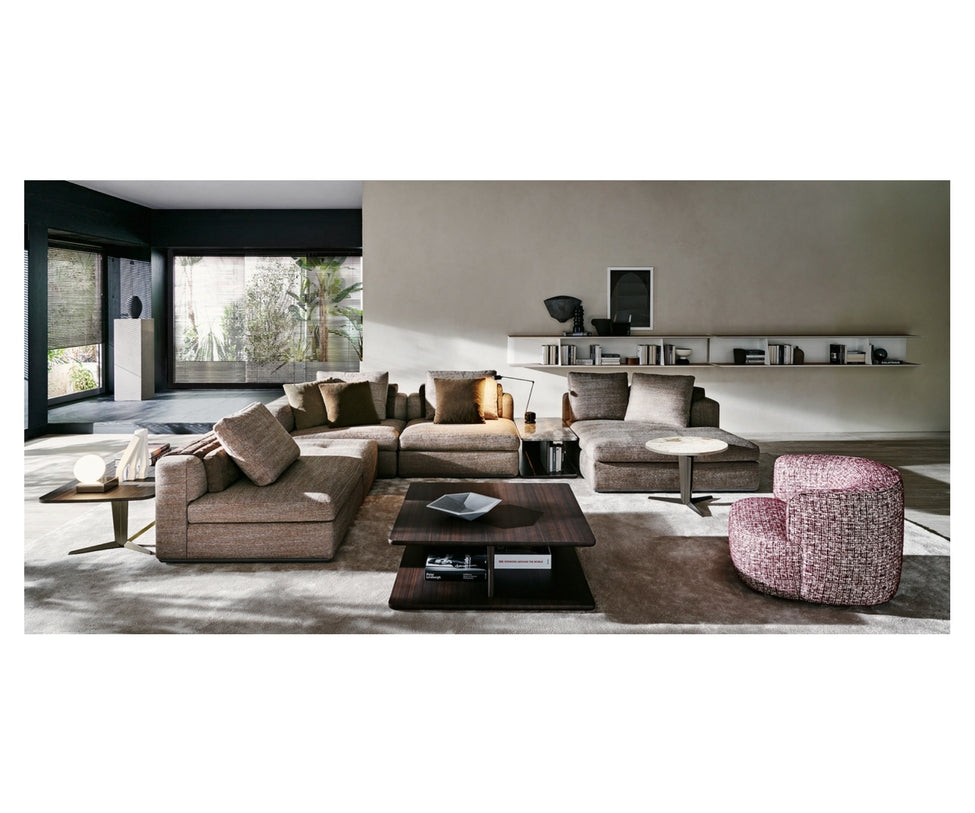 High End Albert Sofa Modular Brown by Molteni&amp;C Casa Design Group