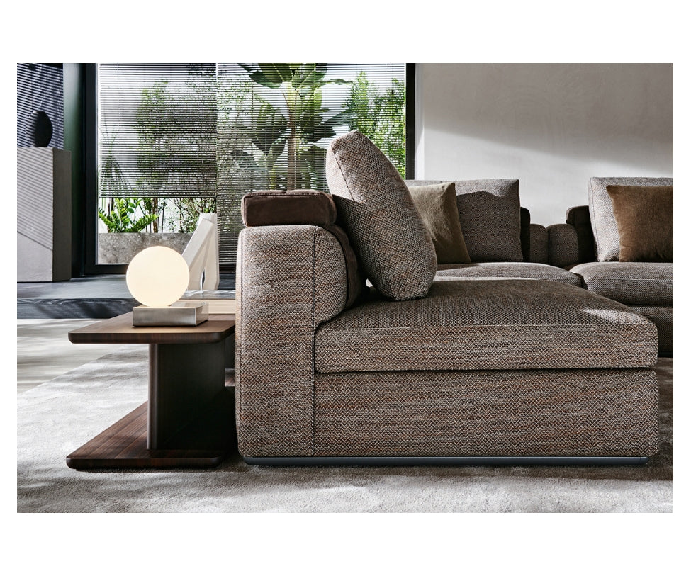 High End Albert Sofa Modular Brown by Molteni&amp;C Casa Design Group