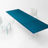 Glossy Aluminum Base and Cristal Top Altopiano Outdoor Dining Table by Paola Lenti Casa Design Group