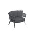 High end Moon Alu Living Armchair by Talenti Casa Design