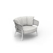 High end Moon Alu Living Armchair by Talenti Casa Design